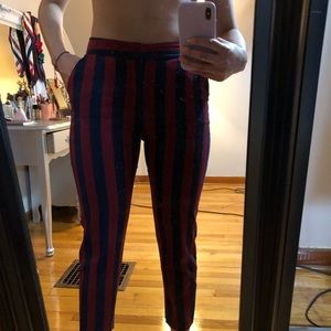 Striped trouser